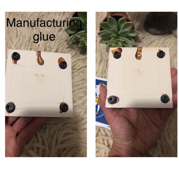 NEW-Morton Salt Coasters-2 pieces-Ceramic-4x4in - Picture 8 of 9